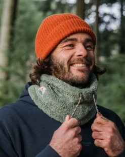 Ash Sherpa Fleece Snood