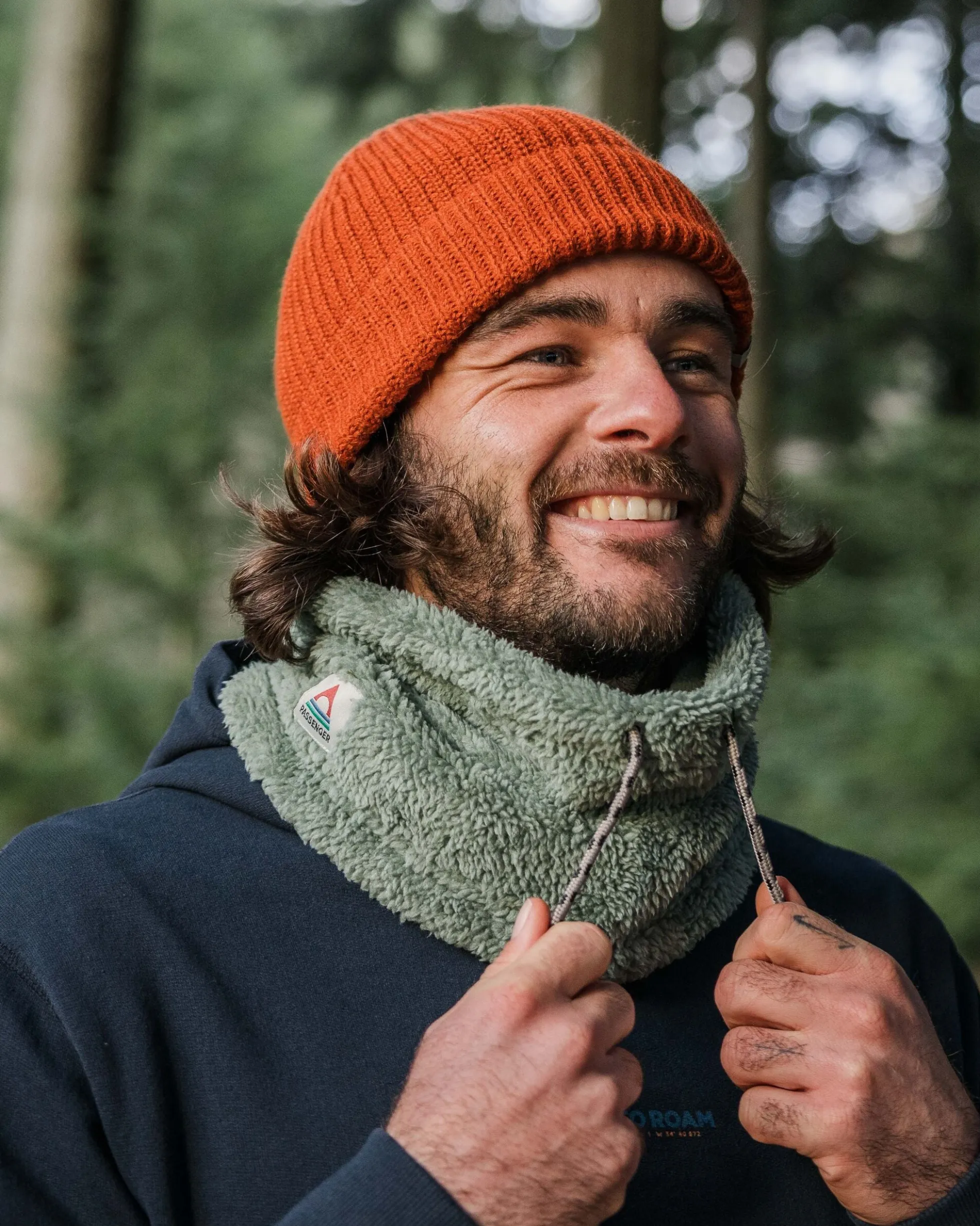 Ash Sherpa Fleece Snood