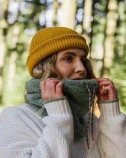 Ash Sherpa Fleece Snood