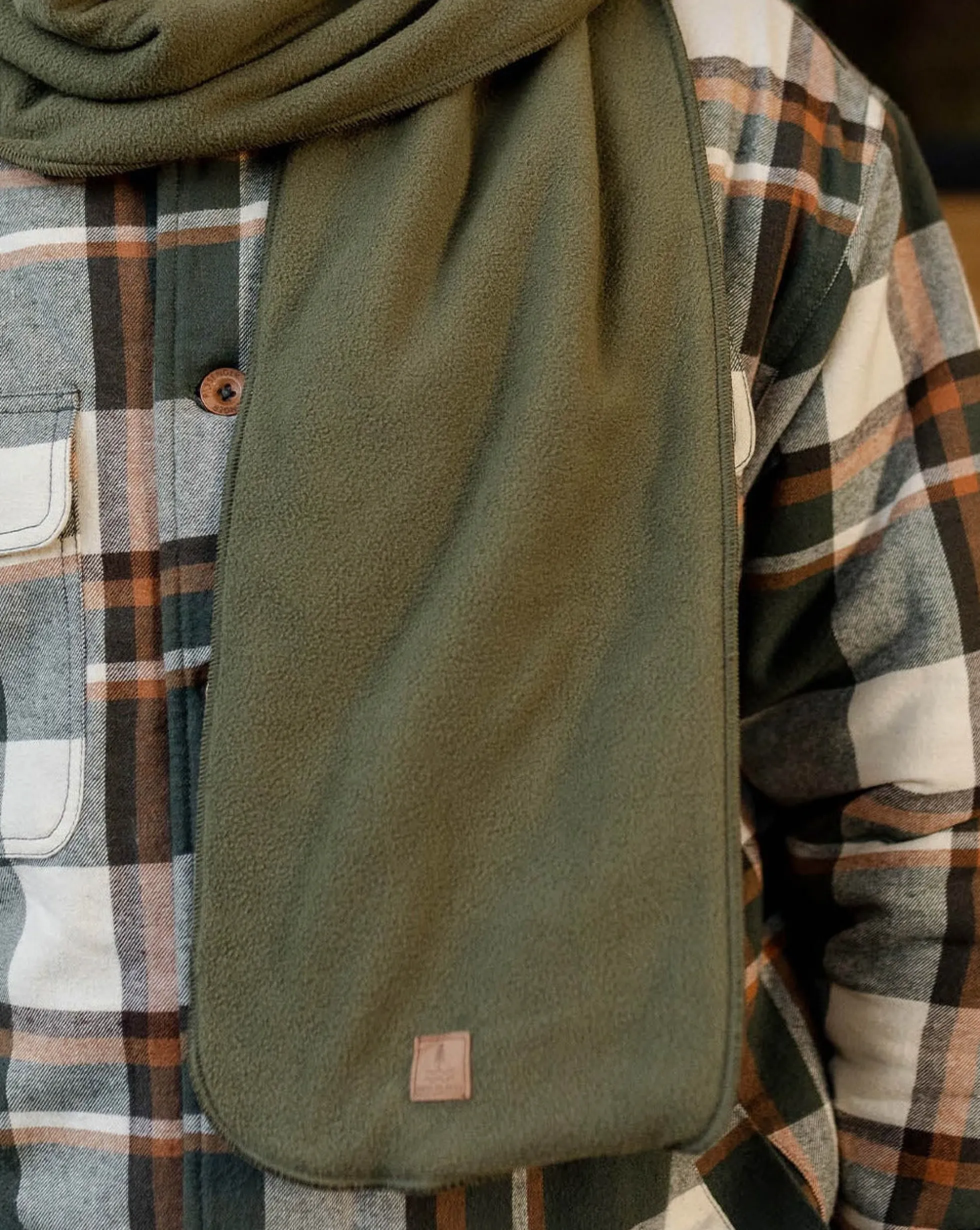 Campfire Polar Fleece Scarf