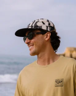 Coast 5 Panel Snapback Cap