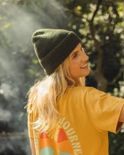 Compass Acrylic Beanie