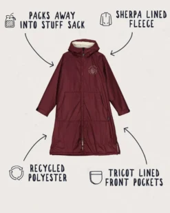 Escapism Sherpa Lined Changing Robe