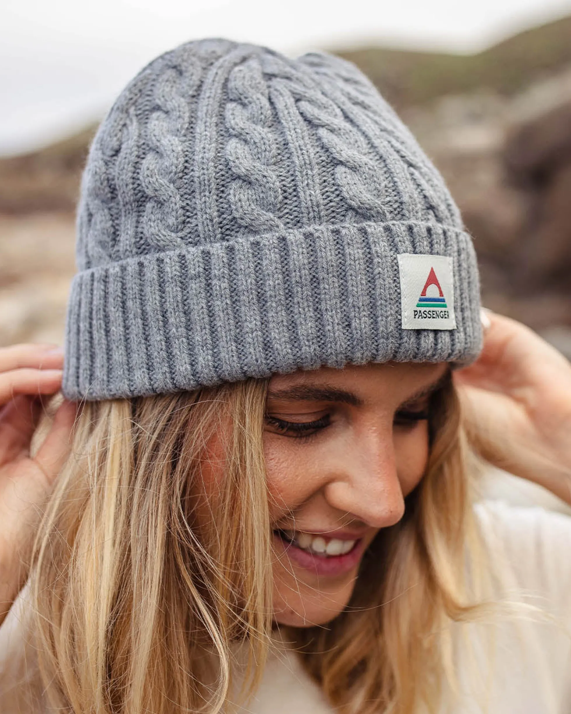 Fireside Cable Knit Beanie