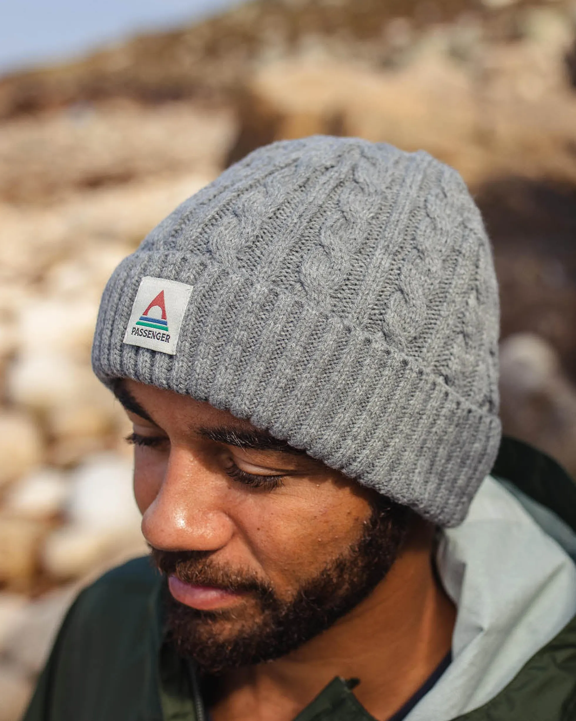 Fireside Cable Knit Beanie