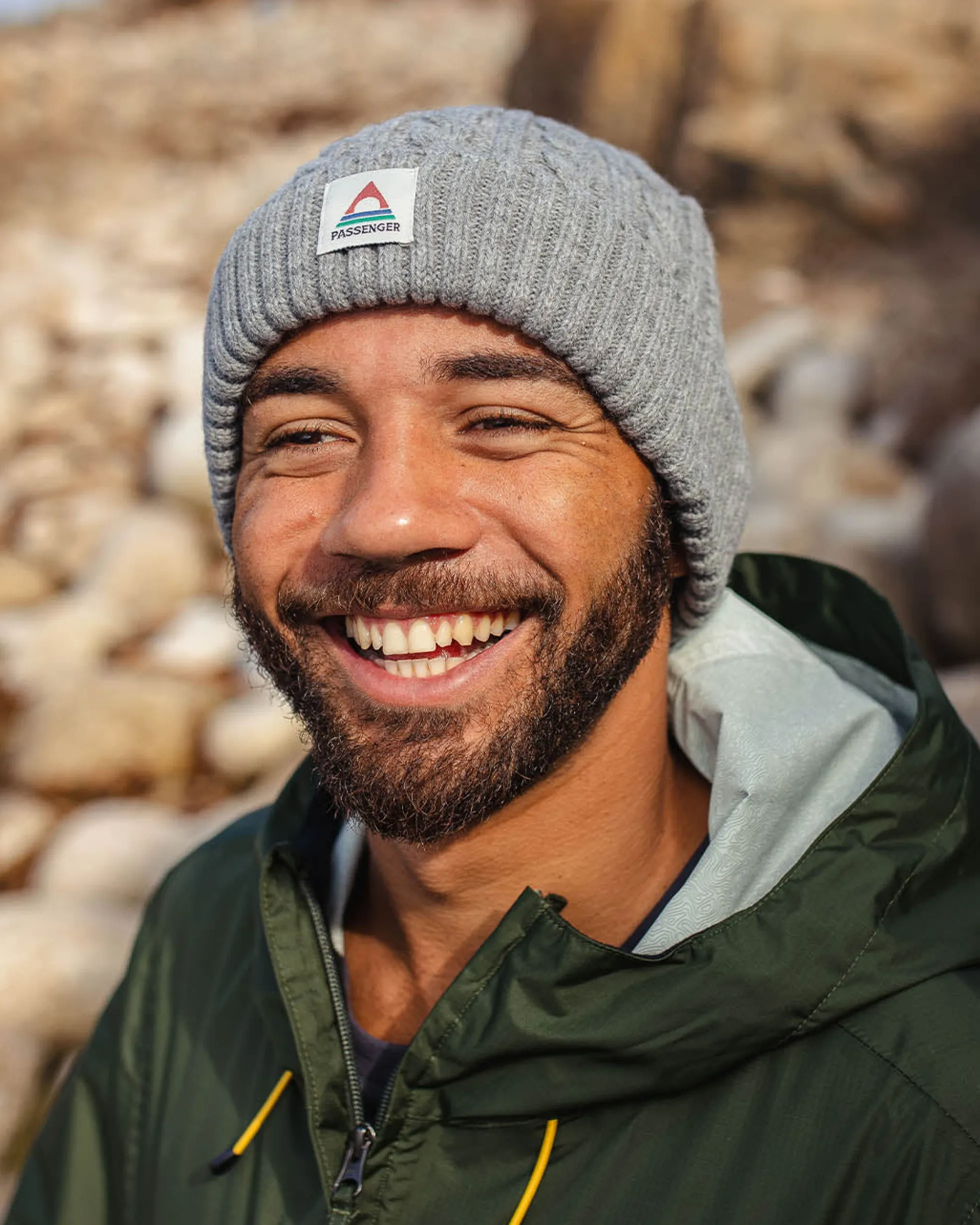 Fireside Cable Knit Beanie