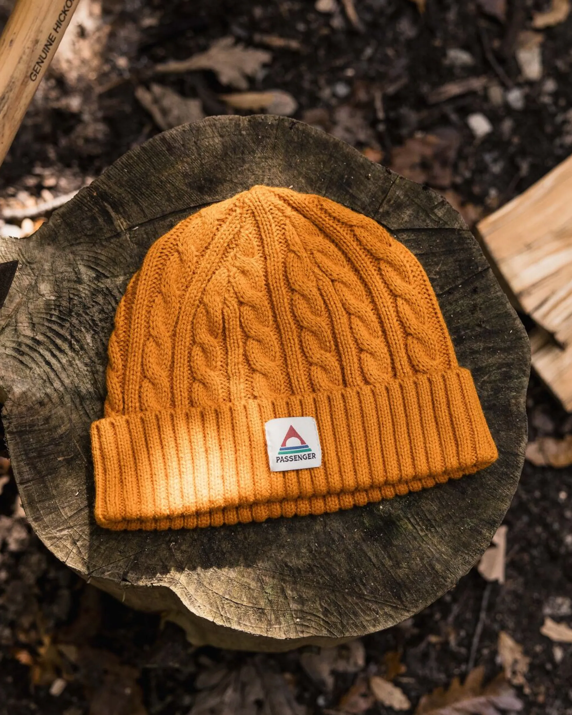 Fireside Cable Knit Beanie