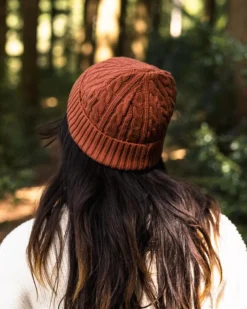 Fireside Cable Knit Beanie