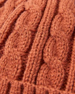 Fireside Cable Knit Beanie