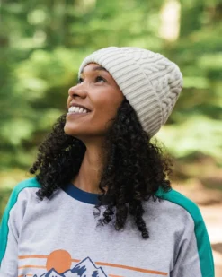 Fireside Cable Knit Beanie