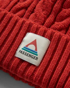Fireside Cable Knit Beanie