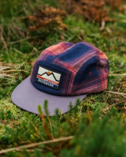 Fixie Flannel 5 Panel Cap