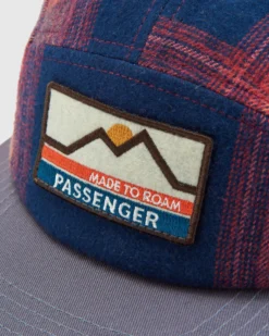Fixie Flannel 5 Panel Cap