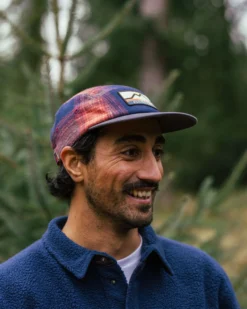 Fixie Flannel 5 Panel Cap