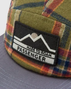 Fixie Flannel 5 Panel Cap