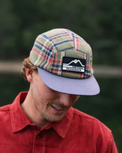Fixie Flannel 5 Panel Cap