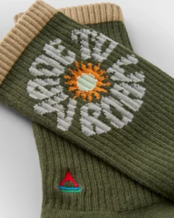 Made to Roam Graphic Crew Socks