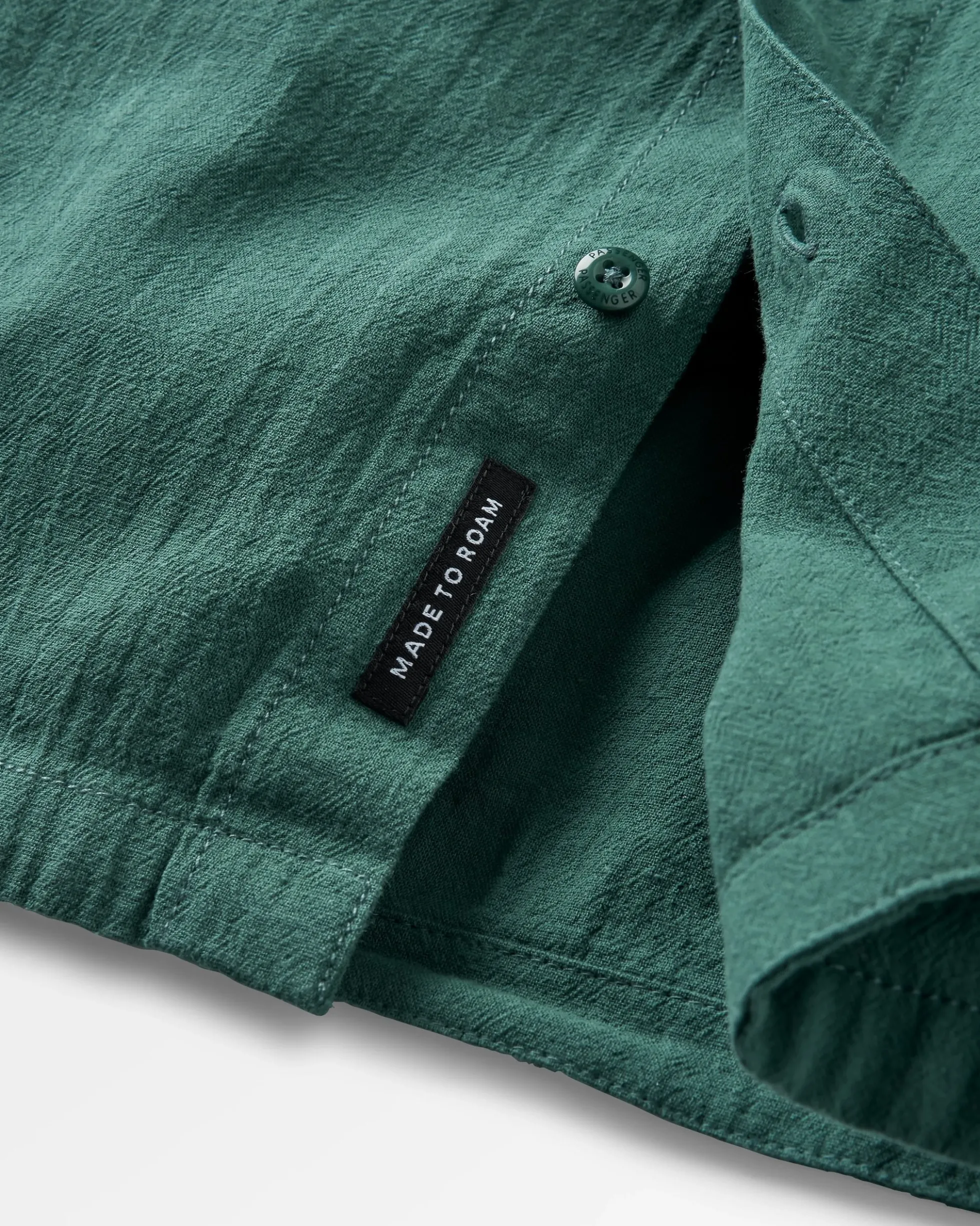 Men's Arica Textured Organic Cotton Shirt