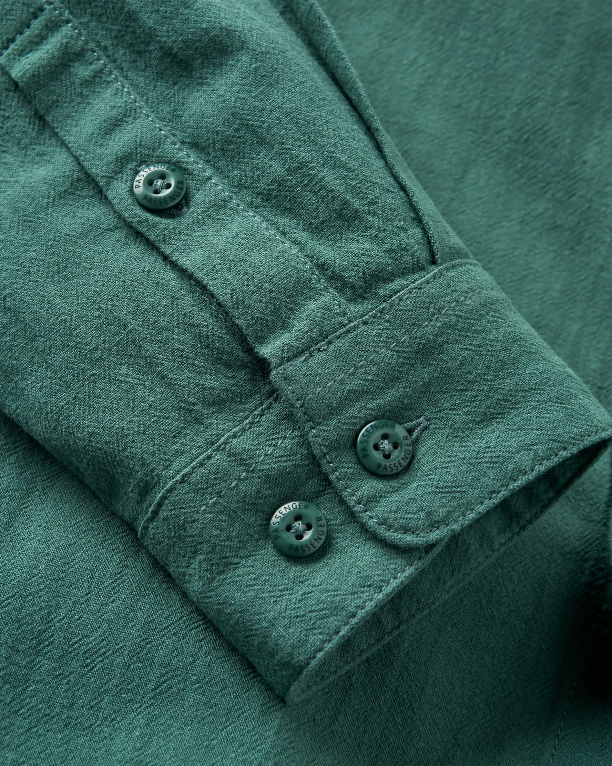 Men's Arica Textured Organic Cotton Shirt