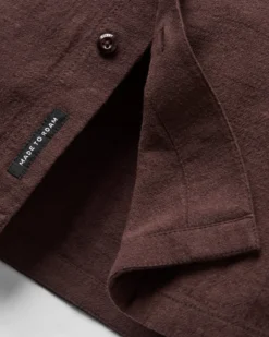Men's Arica Textured Organic Cotton Shirt