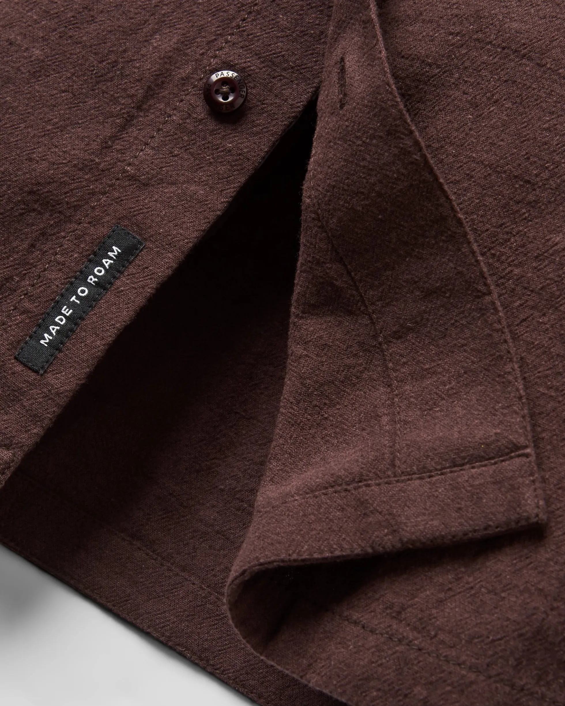Men's Arica Textured Organic Cotton Shirt