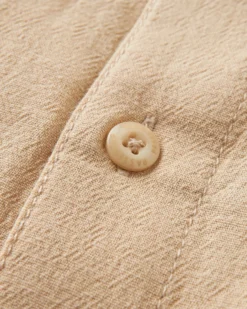 Men's Arica Textured Organic Cotton Shirt