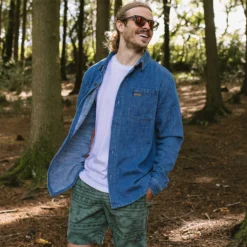 Men's Backcountry Organic Cotton Denim LS Shirt