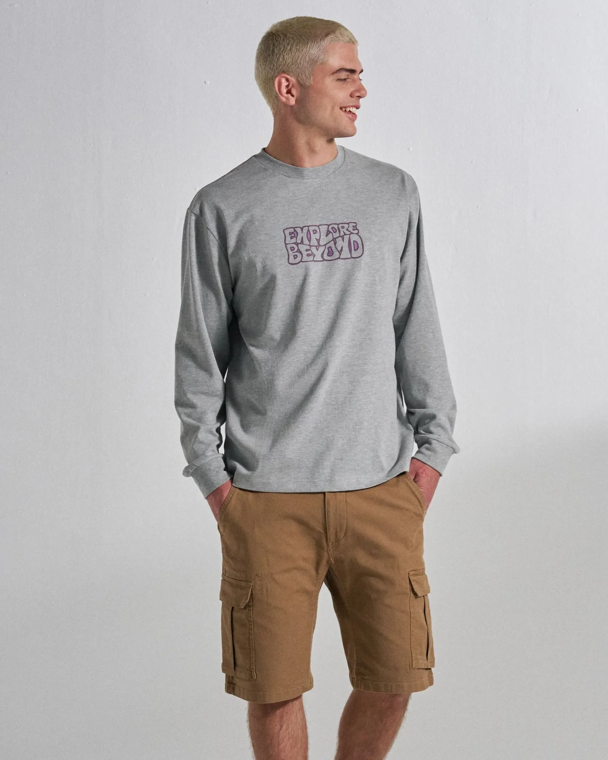 Men's Beyond Relaxed Fit LS T-Shirt