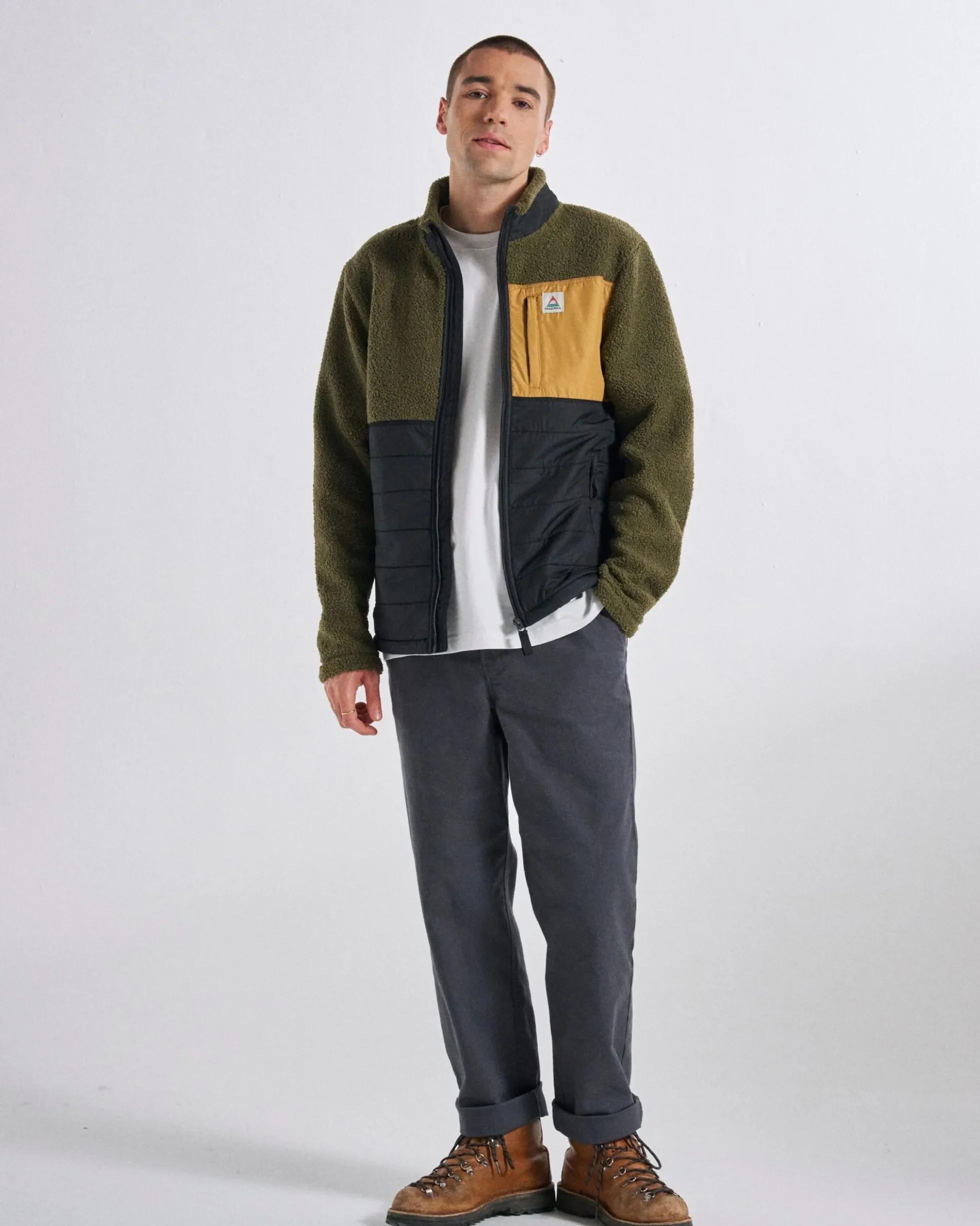 Men's Born Explorer Polar-Lined Sherpa Fleece