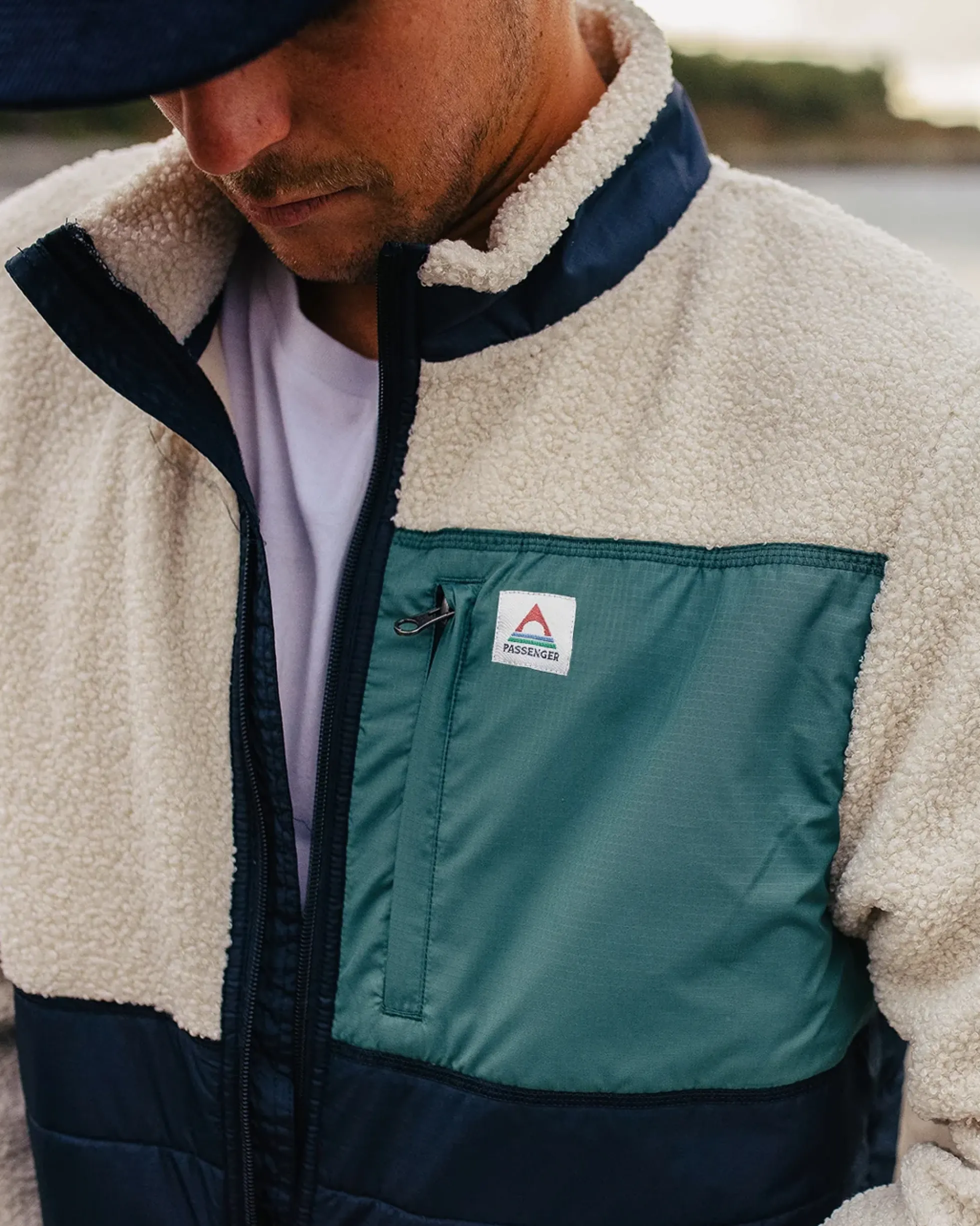 Men's Born Explorer Polar-Lined Sherpa Fleece