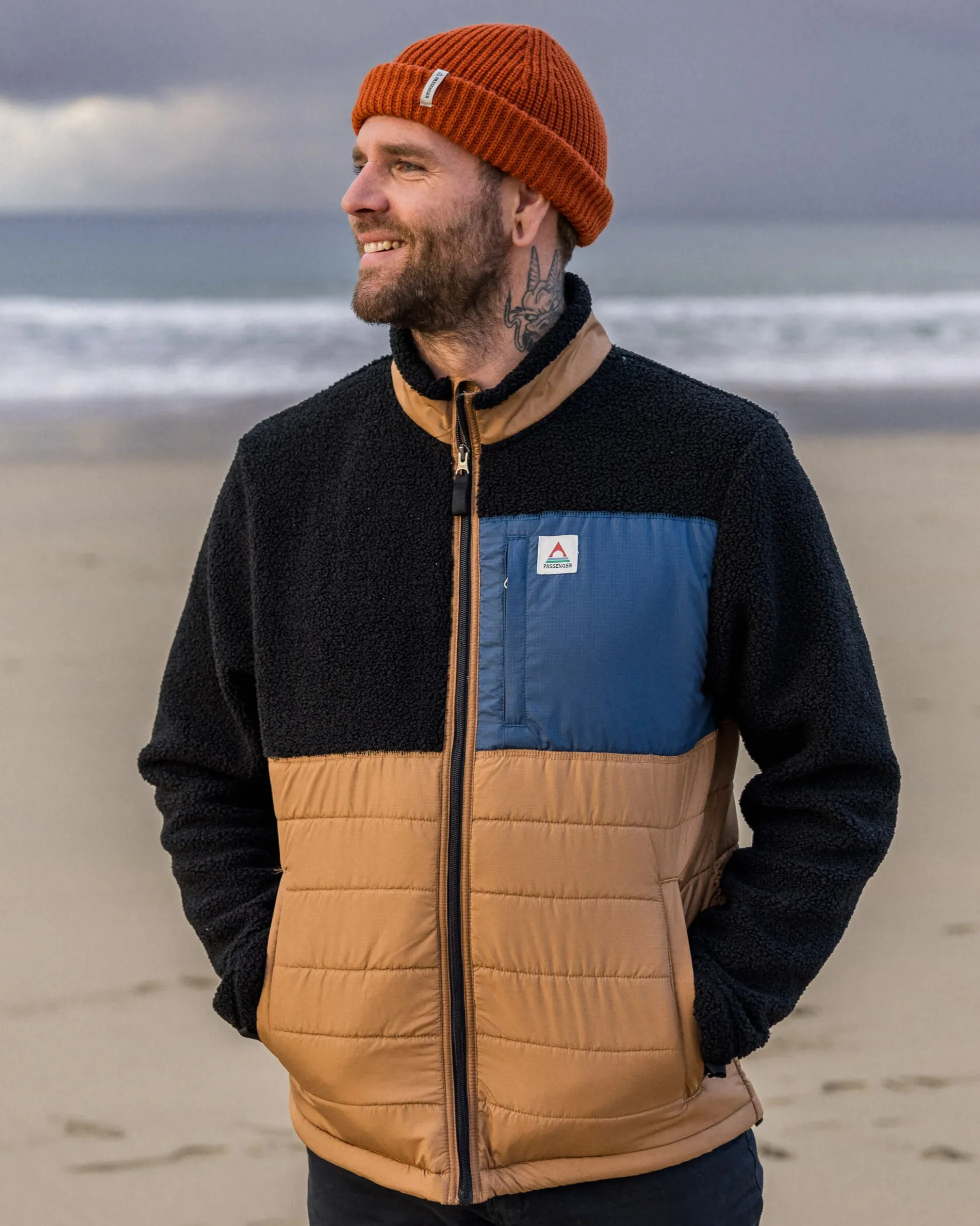 Men's Born Explorer Polar-Lined Sherpa Fleece
