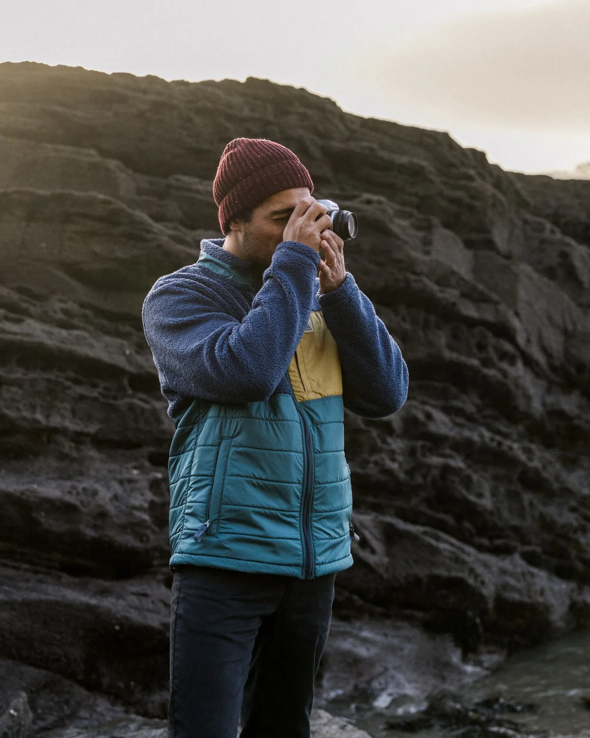 Men's Born Explorer Polar-Lined Sherpa Fleece