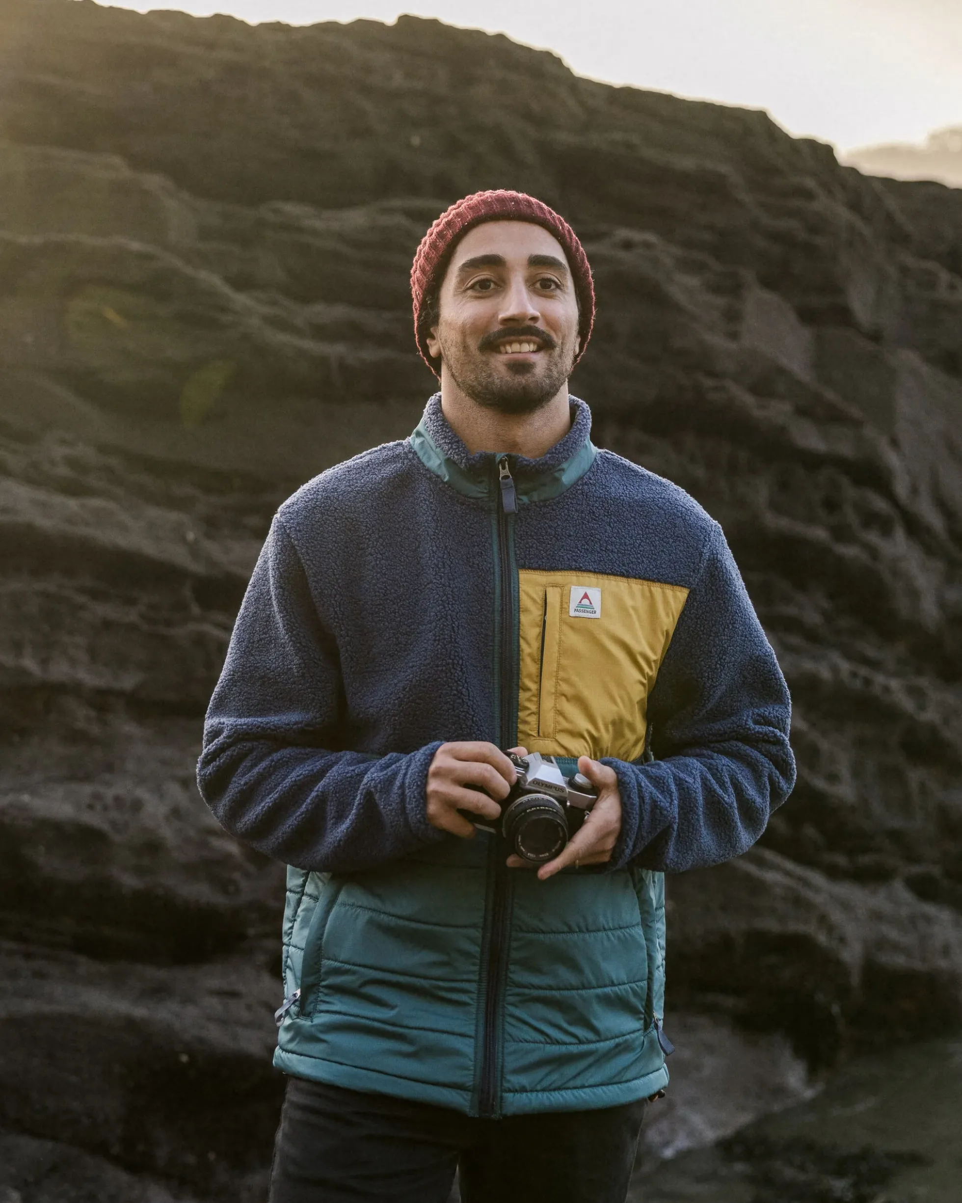 Men's Born Explorer Polar-Lined Sherpa Fleece