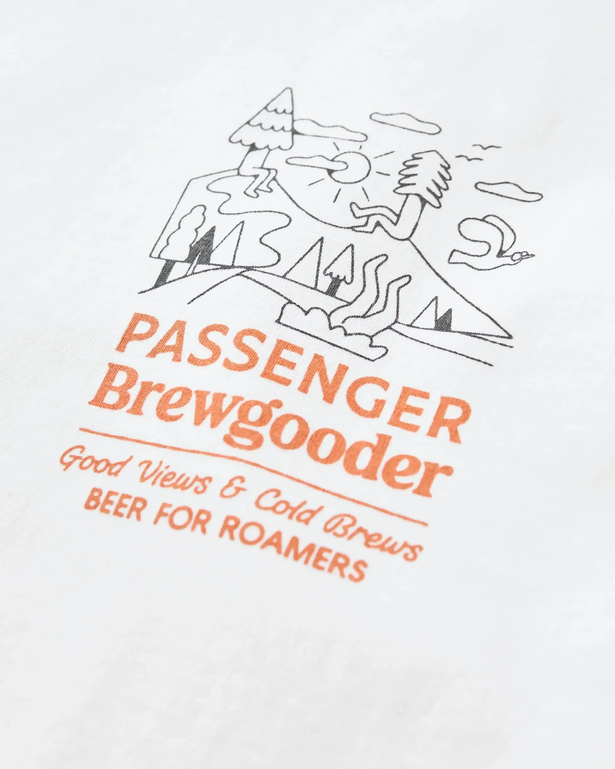 Men's Brews & Views T-Shirt Passenger X Brewgooder