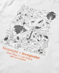 Men's Brews & Views T-Shirt Passenger X Brewgooder