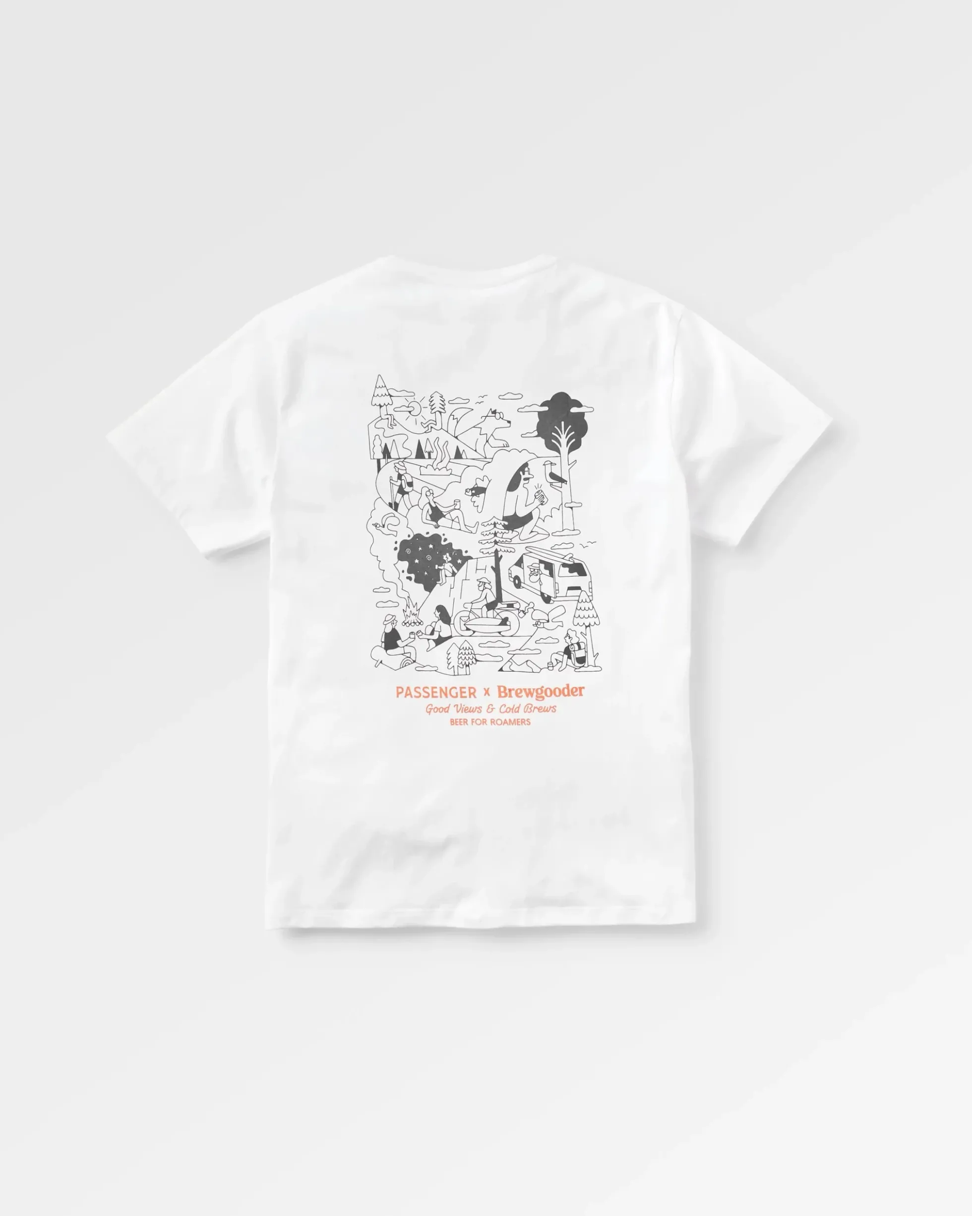 Men's Brews & Views T-Shirt Passenger X Brewgooder