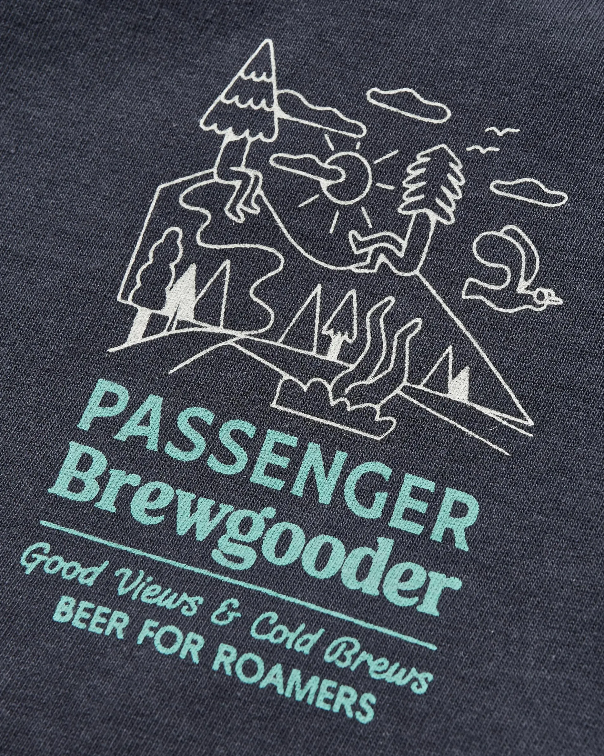 Men's Brews & Views T-Shirt Passenger X Brewgooder