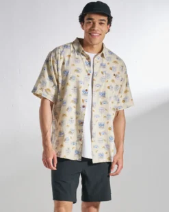 Men's Chill Textured Short Sleeve Shirt