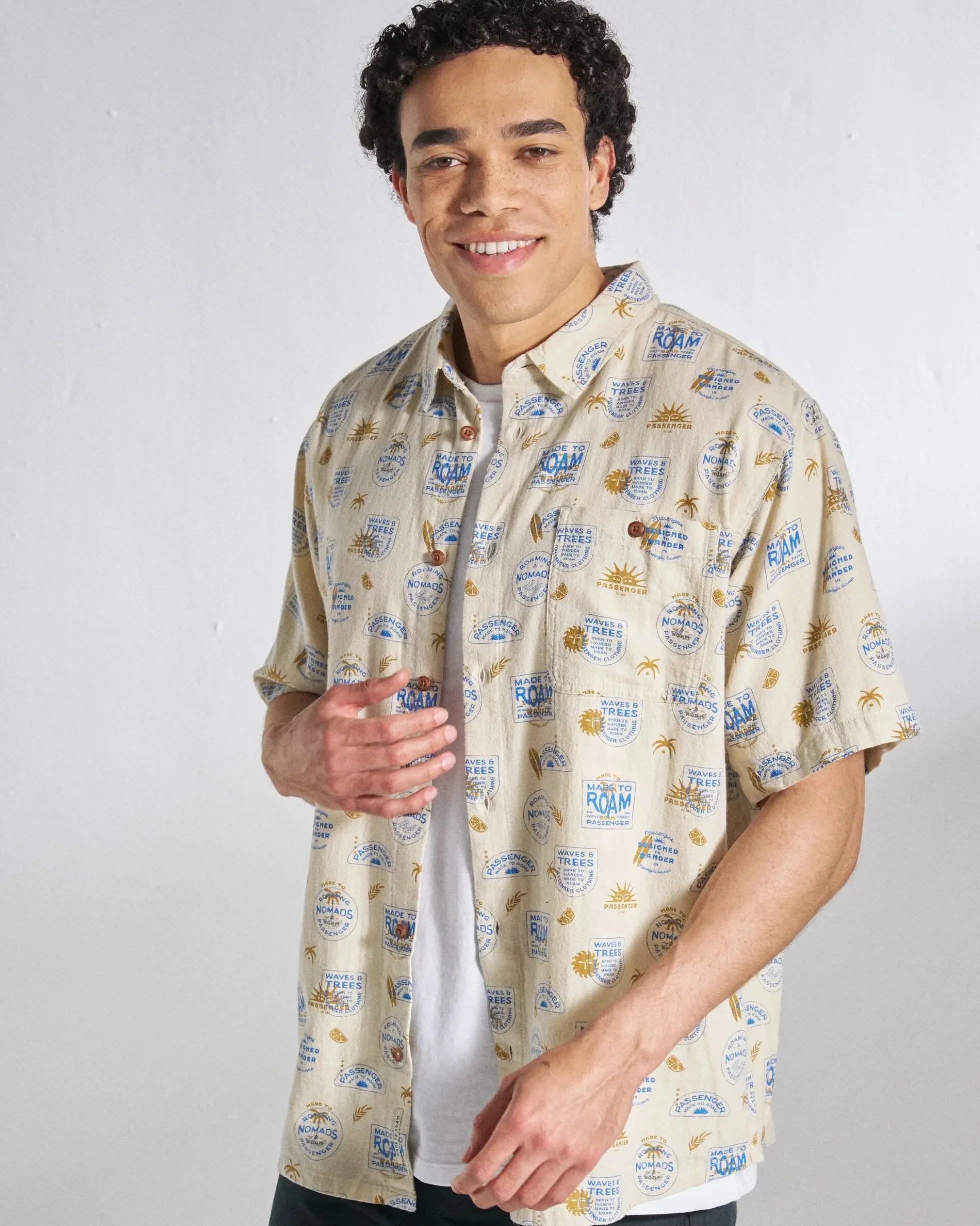 Men's Chill Textured Short Sleeve Shirt