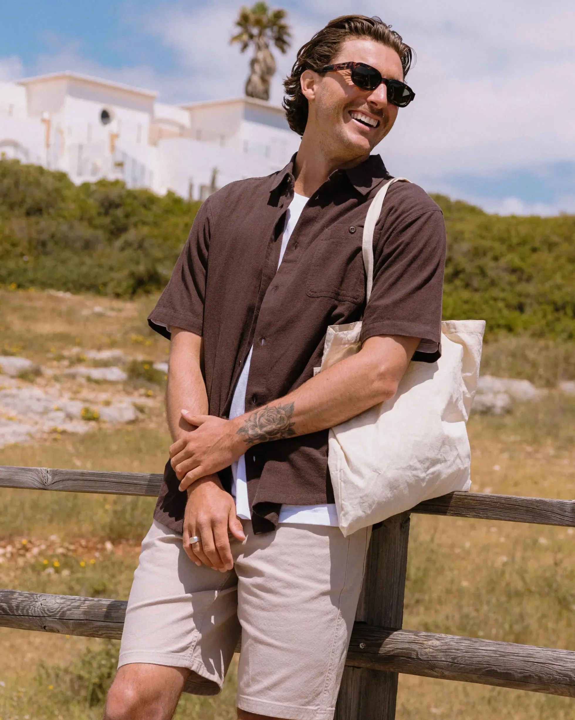 Men's Chill Textured Short Sleeve Shirt