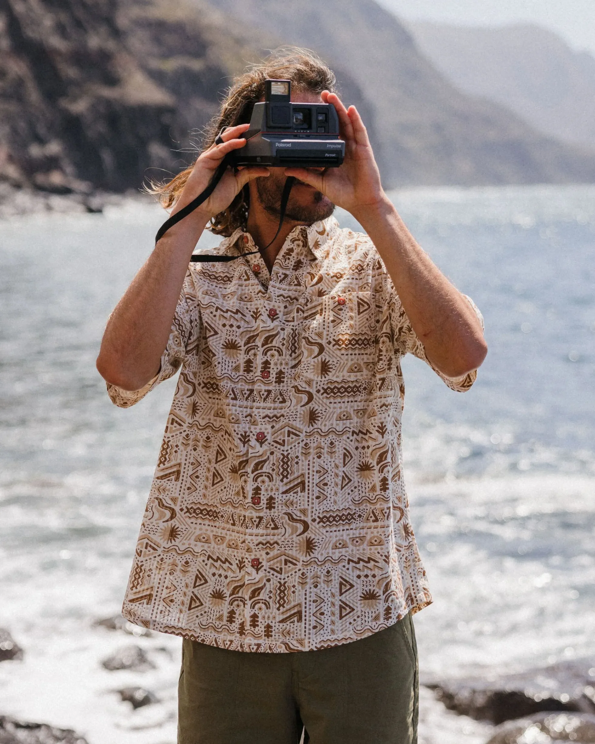 Men's Chill Textured Short Sleeve Shirt