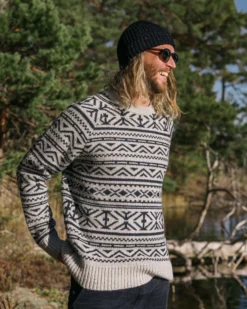 Men's Cutback Fairisle Knitted Jumper