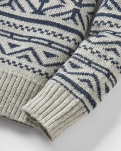 Men's Cutback Fairisle Knitted Jumper