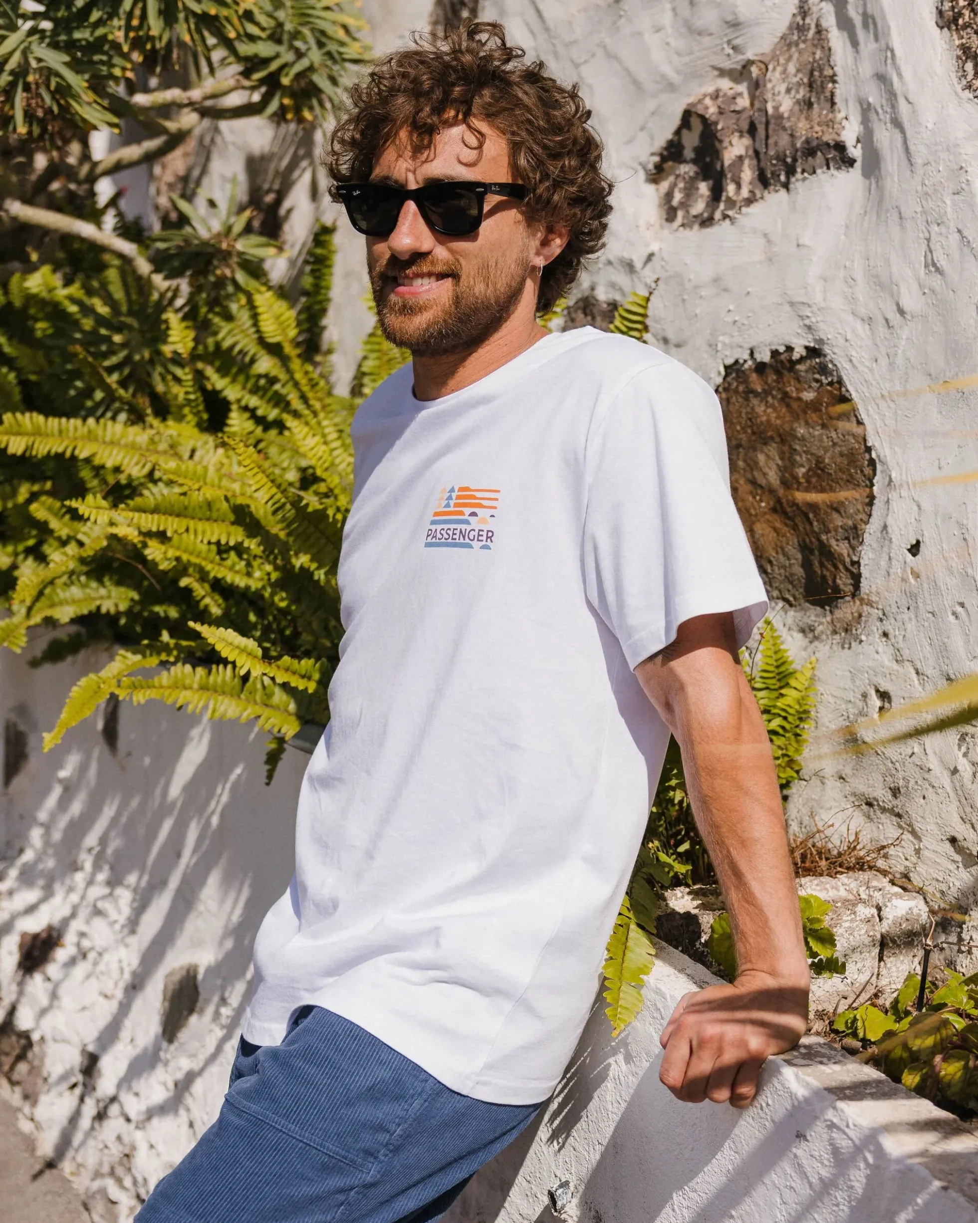 Men's Cutout Organic Cotton T-Shirt