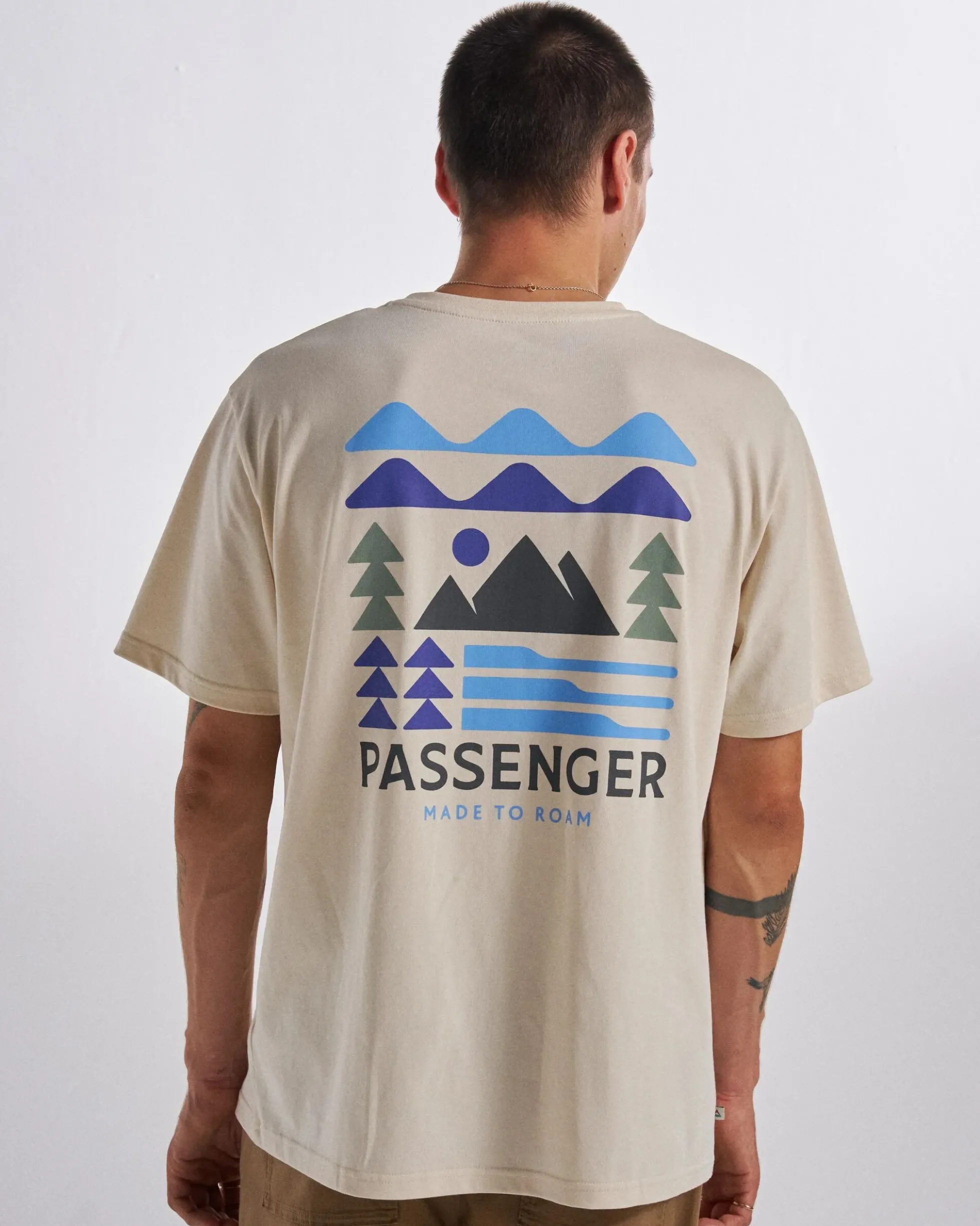 Men's Cutout Organic Cotton T-Shirt