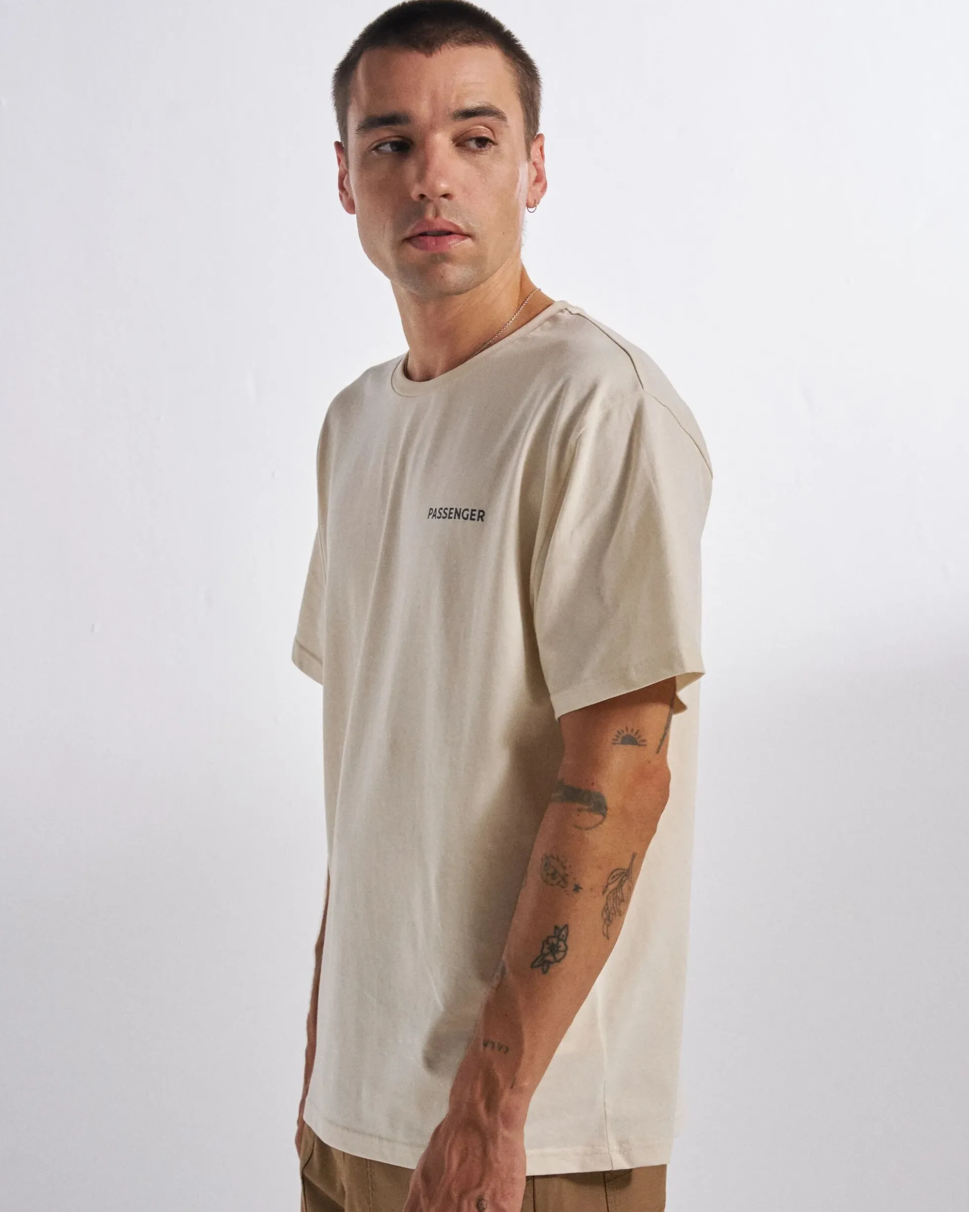 Men's Cutout Organic Cotton T-Shirt