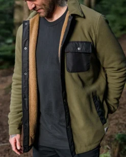 Men's Firelight Sherpa Lined Overshirt