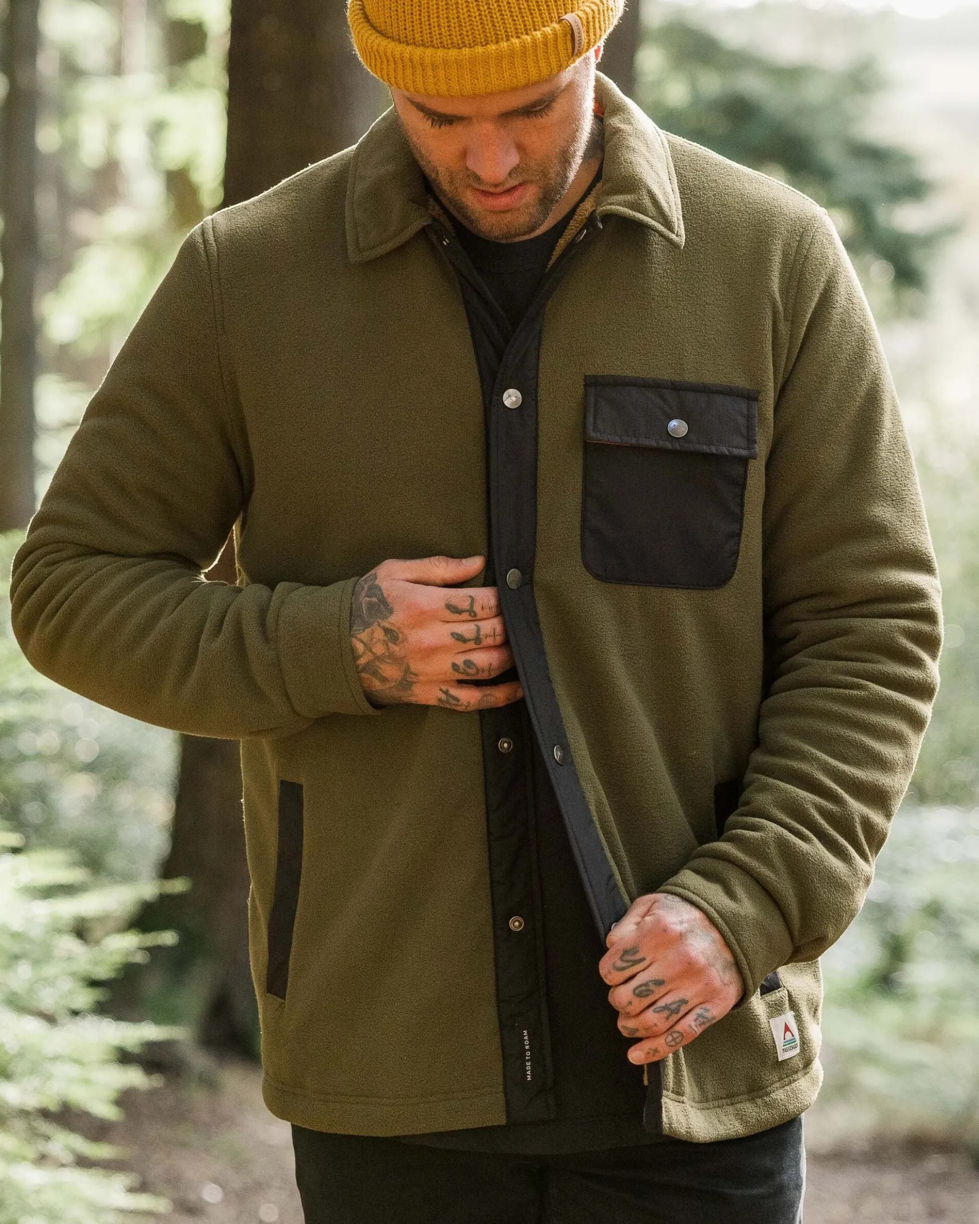 Men's Firelight Sherpa Lined Overshirt