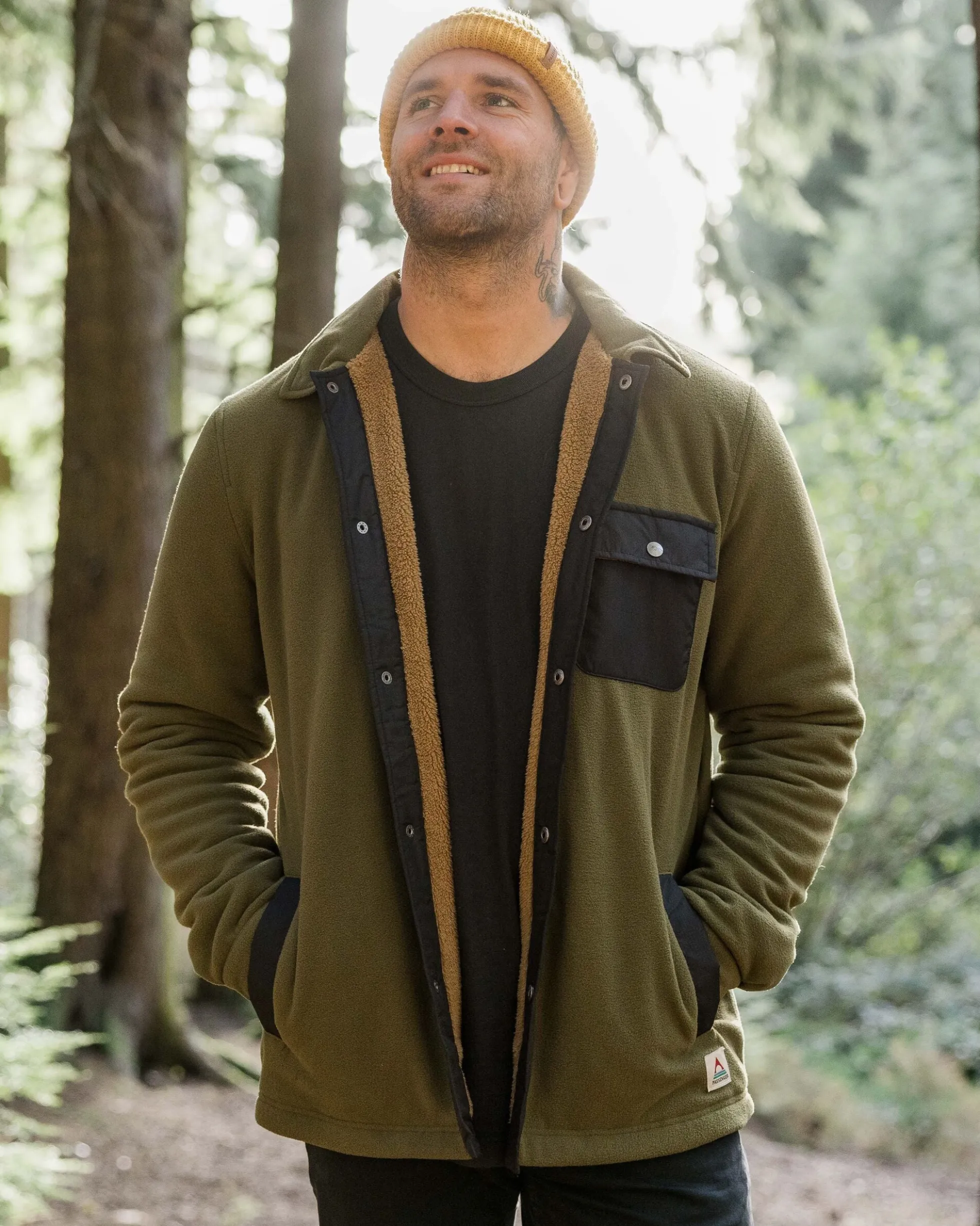 Men's Firelight Sherpa Lined Overshirt