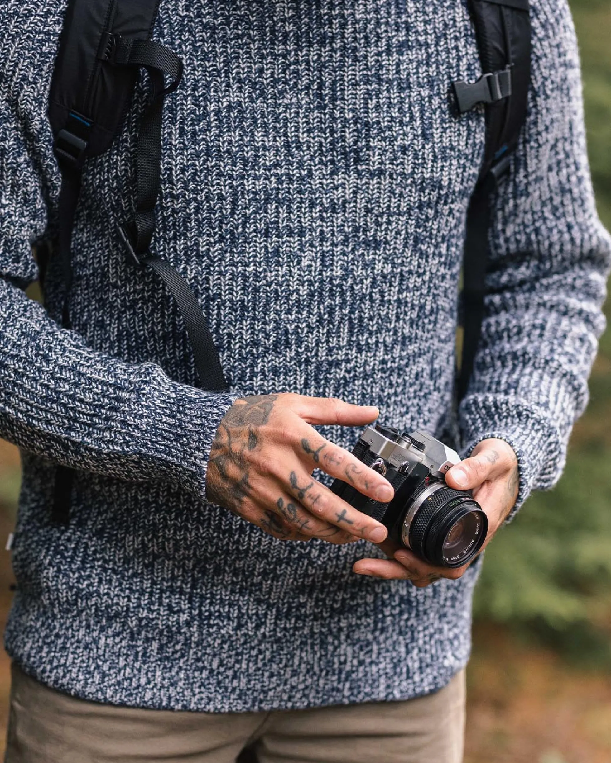 Men's Fog Knitted Jumper